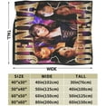 thumbnail image 4 of Jenna Actors Ortega Blanket Throw Blanket Soft Microfiber Blankets for Living Room Couch Sofa Bedroom 50"x40", 4 of 6