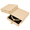 Beige, variant on LANTWOO 2 Pack Jewelry Gift Boxes 3.5 x 3.5 x 1 Inch Cardboard Jewelry Boxes, Small Gift Boxes for Jewelry Earrings Necklaces Handmade Bangles Bracelets