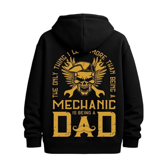 Mechanic Dad sweatshirt skeleton men machine washable black Everyday Styling winter 3d fire Original Unisex Shirt Graphic tshirts Basic Unisex Shirt Crewneck tshirts