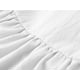 thumbnail image 4 of Vestido Dutebare para niñas pequeñas, algodón y lino, con volantes, blanco 80, 4 of 6