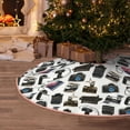 thumbnail image 5 of Sikiie Cool Camera Nativity Christmas Tree Skirt, Jesus Christian Winter Holiday Tree Mat Decoration(30-48IN)30", 5 of 6