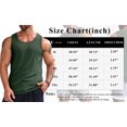 thumbnail image 7 of Thrilos Mens Tank Tops Sleeveless Ribbed Knit Shirts Workout T Shirt Muscle Gym Tank Top for Men, 7 of 7