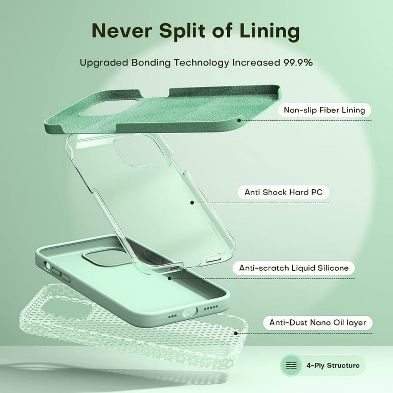 Silicone Case Designed for Apple iPhone 13 Mini Liquid Silicone