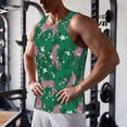 thumbnail image 5 of Salouo Tropical Leopard for Men's Tank Tops,Sleeveless Muscle Shirts for Men Quick Dry Workout Tank Top Gym Muscle Tee Fitness Bodybuilding Sleeveless T Shirt-X-Large, 5 of 7