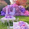 thumbnail image 6 of iTI Direct Latex Purple Garland Arch Kit Decoration Ballons, 120 Piece, 6 of 6