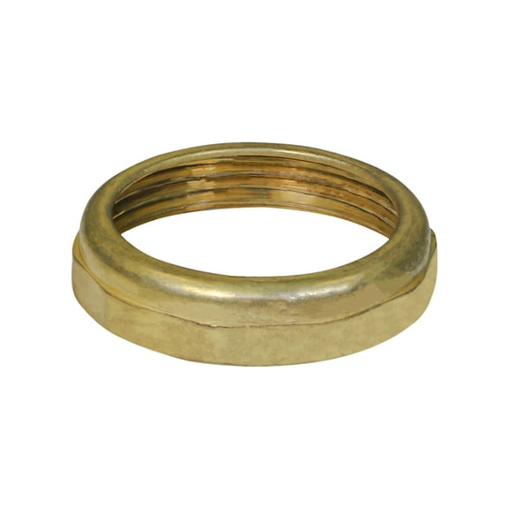 Highcraft 1-1/2" Rough Brass Die Cast Slip Joint Nuts