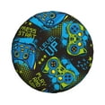 thumbnail image 2 of Balery Play Gametire Cover Waterproof Dust-Proof, Universal Spare Wheel Tire Cover For Trailer, Rv, Suv Truck And Vehicle Camper Accessories-17 Inch, 2 of 9