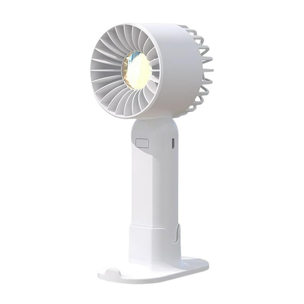 Ventidor eléctrico de mano oporte 3 Velocidad ventidor portátil Ventidor personal para escritorio Hogar Interior Actividades Gloria mini ventilador de mano