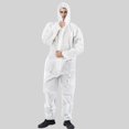 thumbnail image 4 of Coverall Hazmat Suit Protection Protective Disposable Protective Clothing, 4 of 5