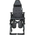 thumbnail image 3 of Karman Healthcare MVP502-16 Premium Reclining Wheelchair-Diamond Black, 3 of 3
