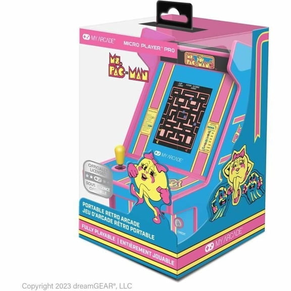 Pantalla Micro Player My Arcade Ms. Pac-Man Pro de 6,75 cm