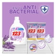 thumbnail image 5 of Detergente en polvo para ropa 123 fresca lavanda 1.2 kilos, 5 of 5