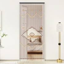 31 Line Bead Curtain, String Door Curtains Beaded Wooden Curtain For Doorway Home Doorways, Wardrobes, Windows, Bedroom Doors,etc