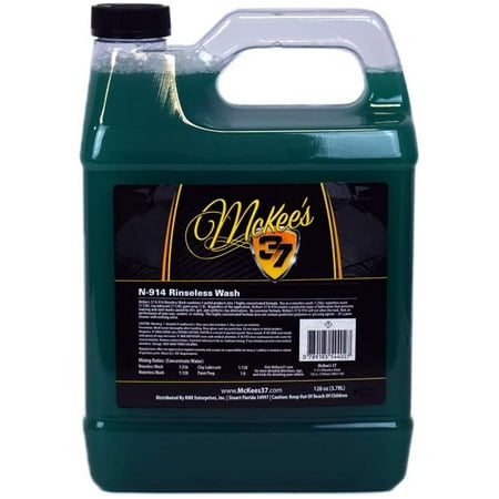 McKee's 37 MK37-581 Rinseless Wash, 128 oz.