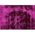 thumbnail image 1 of Ahgly Company Indoor Rectangle Abstract Pink Modern Area Rugs, 2' x 4', 1 of 4