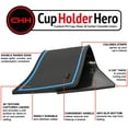 thumbnail image 2 of CupHolderHero fits Ford Escape Accessories 2017-2019 Premium Custom Interior Non-Slip Anti Dust Cup Holder Inserts,, 2 of 5
