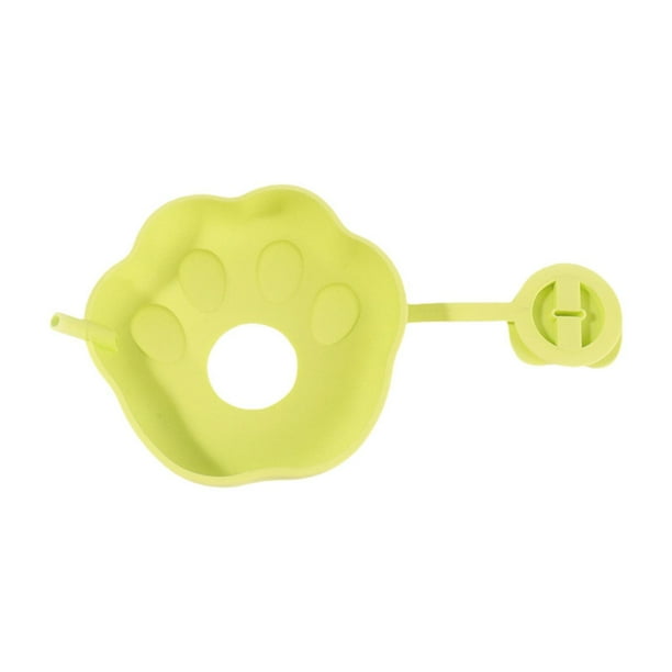 Porta Paletas de Silicona para Niños, Gruesos Y Reutilizables, Ideales para Fiestas de Verano Y Picnics en Casa. Amarillo