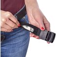 thumbnail image 1 of ETCBUYS Newly Travel Invisible Safety Belt Money Belt Purse - Multi function Outdoor Sports Essential Invisible Security Zip Pocket Belt - Pockets Waist - Black, 1 of 7