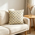 thumbnail image 5 of Floral Print Throw Pillow Cover, Decorative Square Cushion Case For Sofa Couch Bedroom Living Room Home Decor, Single Sided Floral Accent Pillowcase, 5 of 6