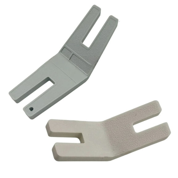 Sinyiin 2Pcs Sewing Machine Hump Jumper Presser Foot Sewing Tool Button Clearance Plate