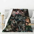 thumbnail image 2 of Flannel Blanket The Movie Twilights Nap Blanket Air Conditioning Blankets Couch Bed Office Blankets Soft and Cozy 40"X30", 2 of 6