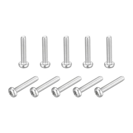 

M4x20mm Torx Security Machine Screws 20 Pack 316 Stainless Steel Pan Head Tamper Proof Screw Fasteners Bolts