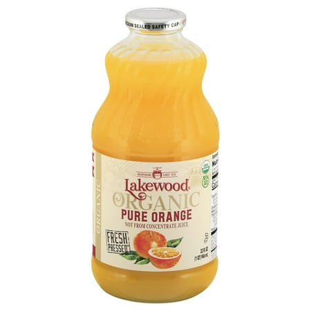 Lakewood Organic Orange Juice 32 oz (Pack Of 6)