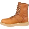 thumbnail image 3 of GEORGIA BOOT Men's 8" Wedge  Steel Toe Work Boot Barracuda Gold - G8342, 3 of 7