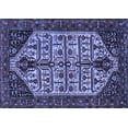 thumbnail image 1 of Ahgly Company Indoor Rectangle Persian Blue Traditional Area Rugs, 2' x 3', 1 of 4