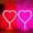 1PK Pink & 1PK Red, variant on Multicolor Rainbow Neon Lights - Outdoor/Indoor LED Neon Sign, or USB , Table Decorations for Room, Dorm, Wedding, Bedroom, Classroom Decor