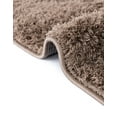 thumbnail image 7 of Unique Loom Studio Solid Shag Collection Area Rug - Sky (9' x 12' 2" Rectangle Brown), 7 of 7