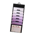thumbnail image 4 of Abbracc Hanging Wall File Organizer 6 Pocket Expanding for Work Efficiency Classroom violet, 4 of 9