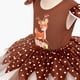 thumbnail image 4 of Disfraz de ciervo para niñas, vestido de tutú para fiesta de Navidad, regalos, alce, reno, ropa de Navidad, trajes para niños, ropa de Halloween y Purim, 4 of 5