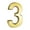 Gold, variant on 3 Inch Gold Modern House Numbers Mailbox Numbers 0-9 Self-Adhesive Street Door Home Address Metal Numbers for Outside Or Inside Signs Easy Install, Must Have Household Items
