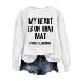 thumbnail image 4 of EHQJNJ Sweat-Shirt Jaune pour Femmes Mode Hiver Imprimé Festif de Noël Col Rond avec Poches Sweat-Shirts Graphiques Hiver, 4 of 4
