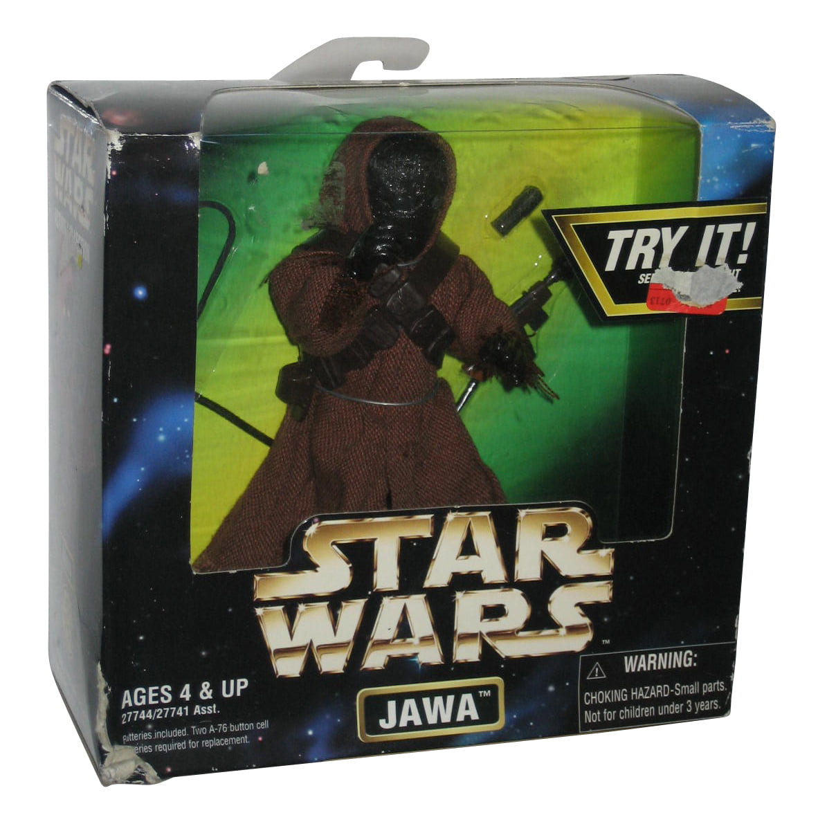 Kenner Star Wars Action Collection • 1997 • 12" JAWA with light-up eyes 