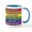 White/Blue Inside, variant on CafePress - The Truth Mugs - 11 oz Ceramic Mug - Novelty Coffee Tea Cup