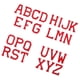 thumbnail image 4 of 26pcs parches de ropa de bordado hierro de ropa en parches parches de patrón de letras de bricolaje, 4 of 5