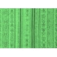 thumbnail image 1 of Ahgly Company Indoor Rectangle Abstract Emerald Green Modern Area Rugs, 6' x 9', 1 of 4