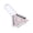 Pink, variant on 3-in-1 Multi-Functional Paring Knife, Rotating Peeler with Stainless Steel Blade for Fruit & Vegetable, Adjustable Head for Peeling & Digging, Transparent Ergonomic Handle