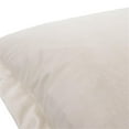 thumbnail image 3 of MICHAEL AMINI 15x24" Contemporary Velvet Accent Pillow in Cloud White Set of 2, 3 of 4