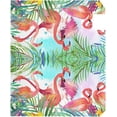 thumbnail image 3 of Tropical Pink Flamingo Magnetic Mailbox Cover Oversized for Garden Yard Outdoor Decorations-25.5" x20.8, 3 of 5