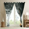 thumbnail image 4 of Electric Guitar Curtains & Drapes Music Theme Curtains, Grey Grunge Blackout Curtains Musician Popstar Living Room Curtains, Punk Rock Music Instruments Window Curtains, 4 of 6