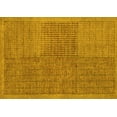 thumbnail image 1 of Ahgly Company Indoor Rectangle Abstract Yellow Modern Area Rugs, 8' x 10', 1 of 4