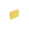 Smead 3 1/2" Expansion Colored File Pocket, Straight Tab, Letter, Yellow