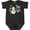 Black Leopard, variant on Just Chillin' This Christmas Fun Snowman in Top Hat Boys or Girls Baby Bodysuit