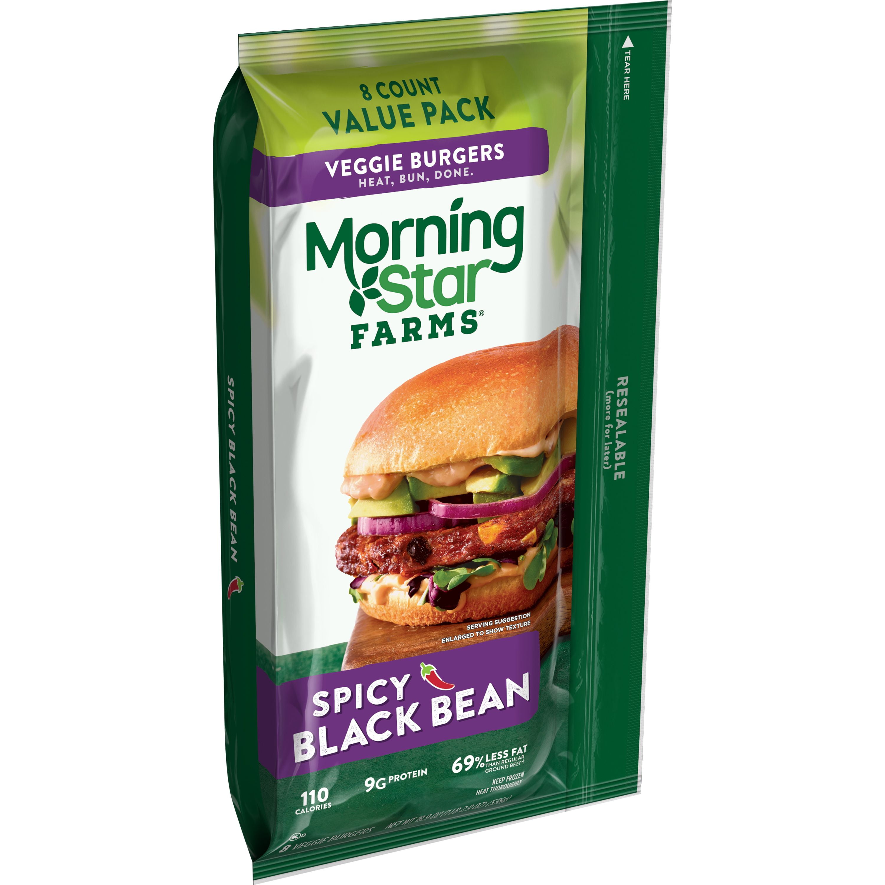 White Castle Veggie Sliders, Frozen Vegetarian Burger Sliders, 4 