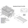 thumbnail image 4 of Leo & Lacey Full Over Full Staircase Trundle Bunk Bed, 4 of 4