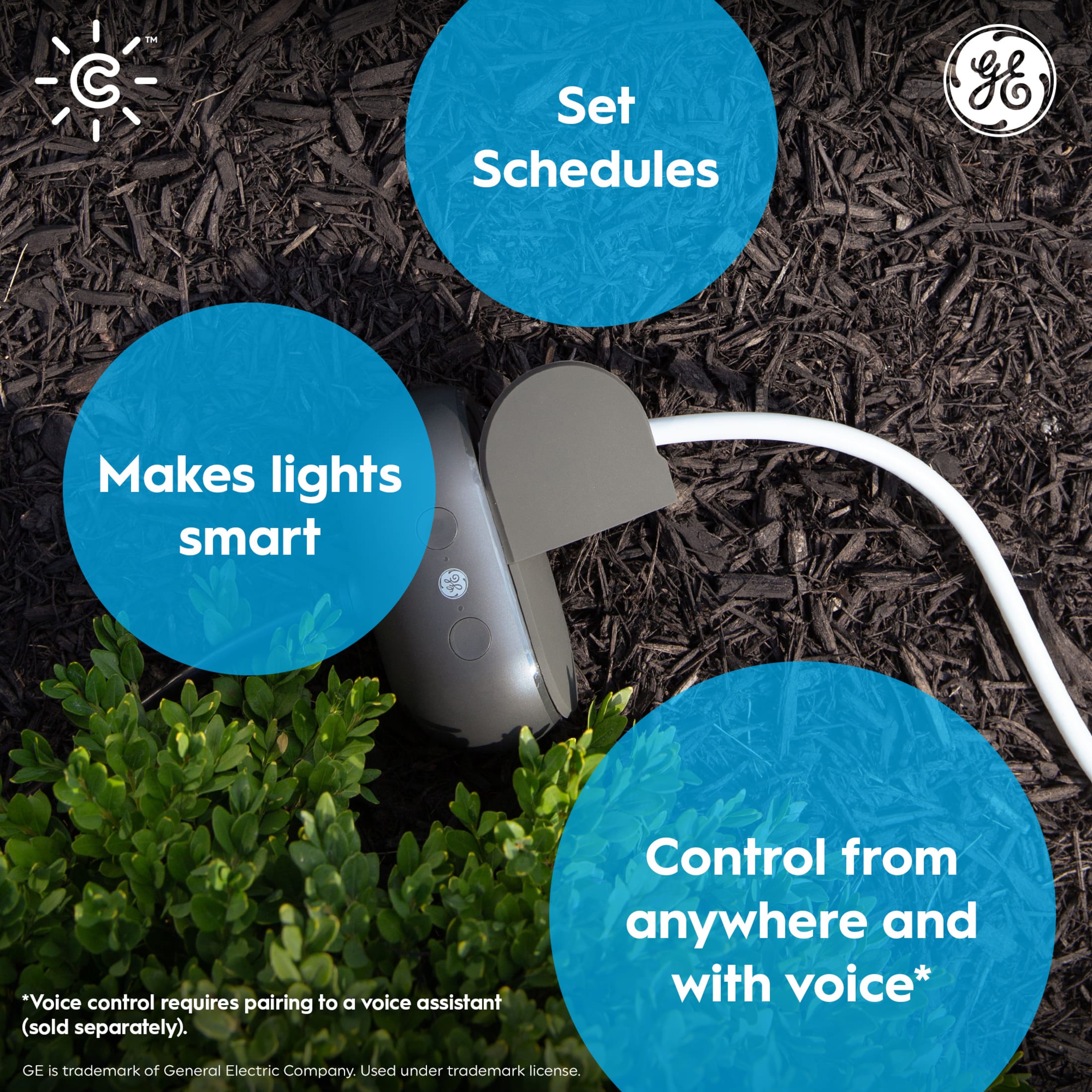 Cync Smart Outdoor Plug, Works with Alexa & Google, 1-Pack photo 2