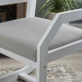 thumbnail image 2 of Linon Robin 2 Position Sled Base Chair White, 2 of 7